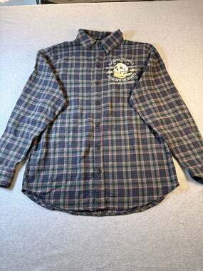 A$$holes Live Forever Going To Hell With All My Friends Plaid Flannel Shirt